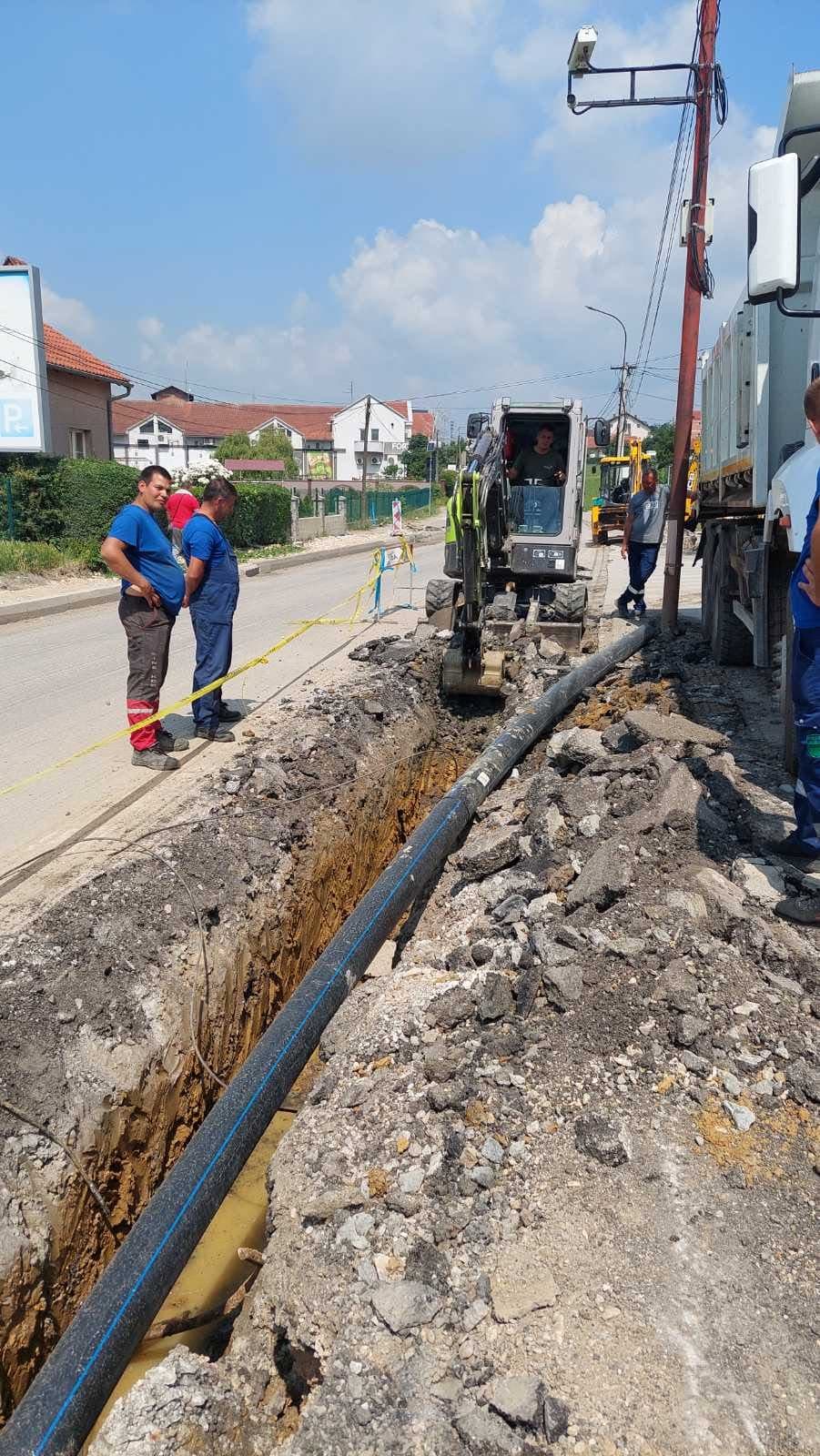 Обавештење о планском прекиду водоснабдевања за среду 10.јун 2026. у делу улице илије Гарашанина — слика 1